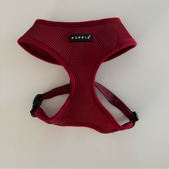 Puppia Soft Dog Harness L Red - Picture 7 of 7